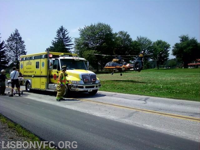 8/3/2009 Bicyclist Struck Woodbine Rd at Annapolis Rock Rd